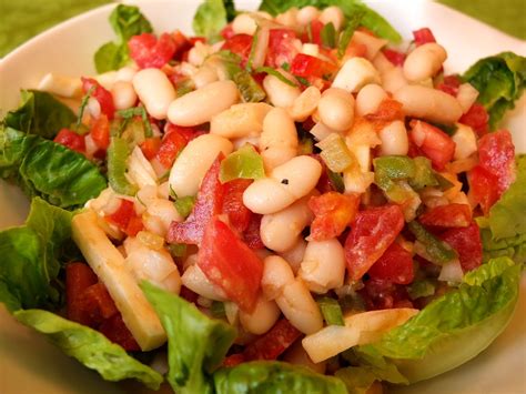 Cocinando Con Lola Garc A Ensalada De Alubias Blancas Con Vinagreta