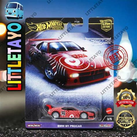 Jual Hotwheels Premium Exotic Envy Bmw M Procar Merah Japan Sport Car