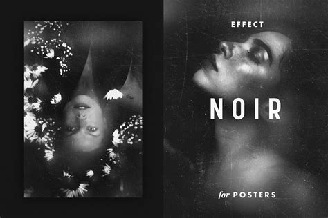 Mysterious Noir Poster Effect Layer Styles Creative Market