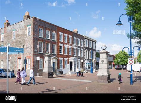 Period Buildings In Gosport High Street Gosport Hampshire England