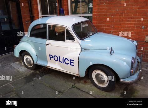 Police Car, vintage police car, Britain, UK Stock Photo - Alamy