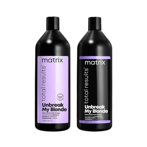 Shampoo Y Acondicionador Unbreak My Blonde X 1000ml Total Results