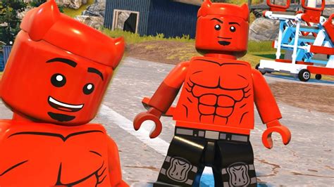 Lego Dc Super Villains How To Make Hellboy Custom Character Youtube