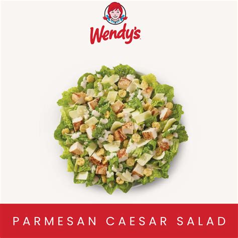 Wendys Parmesan Caesar Salad Price Calories Ingredients Allergens