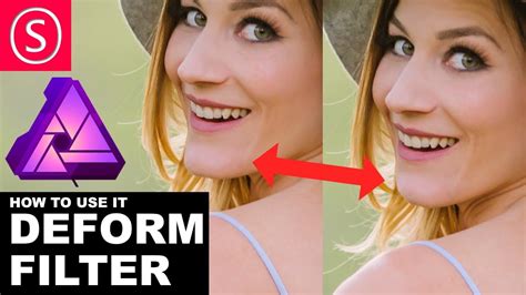 Affinity Photo Deform Filter How To Use It Tutorial Youtube