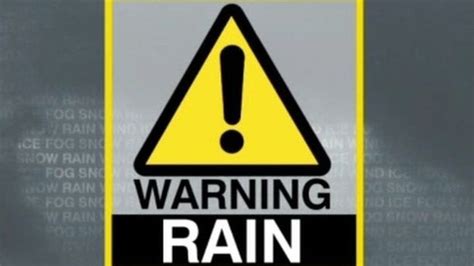 Yellow Weather Warning For Parts Of East Of England Bbc News