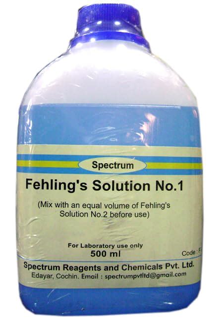 SPECTRUM FEHLING S SOLUTION NO 1 500ML Amazon In Industrial Scientific