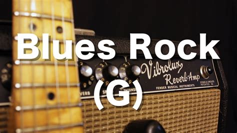 Blues Rock Backing Track In G YouTube