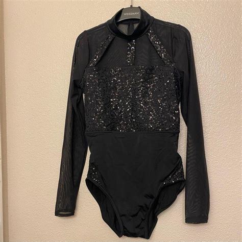 Sequin Cage Leotard Sq11474 Balera Depop