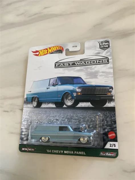 HOT WHEELS FAST Wagons Chevy Nova Panel PicClick UK