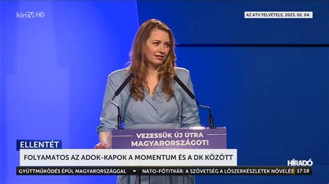 Folyamatos az adok kapok a Momentum és a DK között HÍR TV YouTube