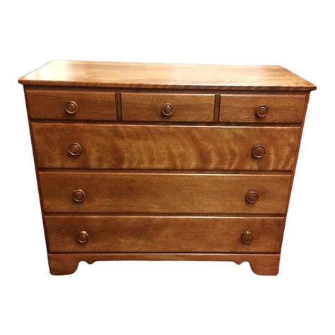 Vintage Ethan Allen Maple Chest Of Drawers Chairish