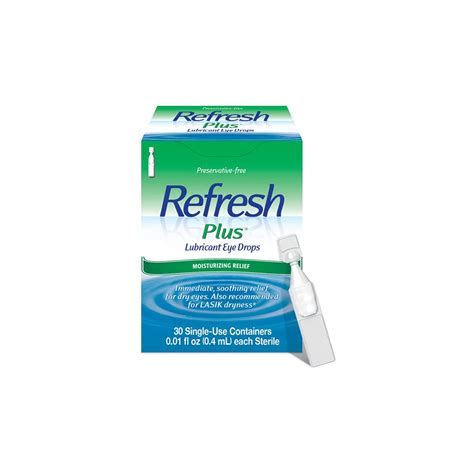 Allergan Refresh Plus Lubricant Eye Drops Single Use Vials Where To Buy At The Best Price In