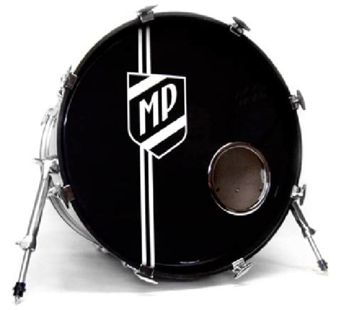 Shield Drum Heads And Logos For Bass Drum Heads • Vintage Logos