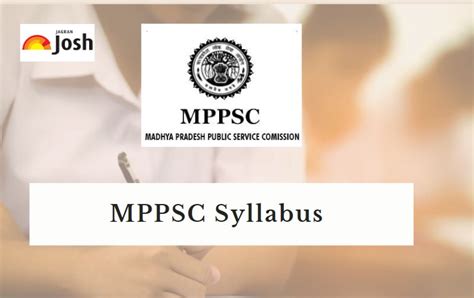 Mppsc Syllabus 2023 Prelims Mains Syllabus Pdf Download