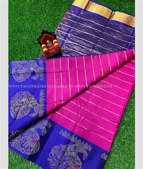 Kuppadam Sarees Latest Mothi Checks Kuppadam Pattu Saree Online From