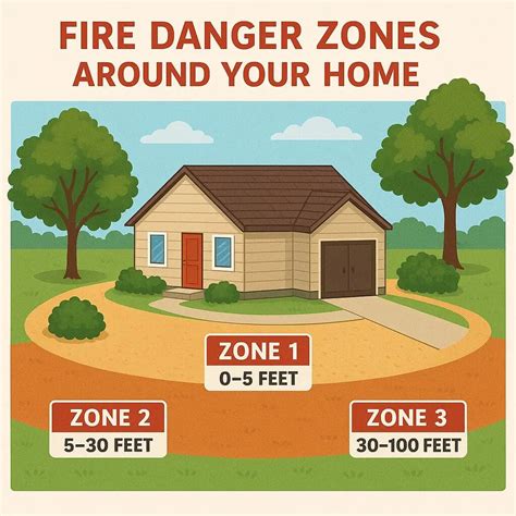 Understanding Fire Danger Zones Around Your Home