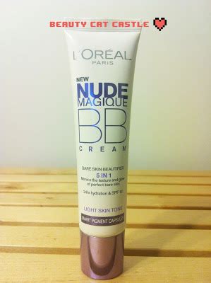 Beauty Cat Castle Review L Oreal Nude Magique BB Cream