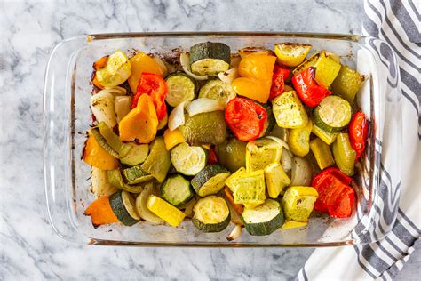 Roasted Peppers And Zucchini Recipe