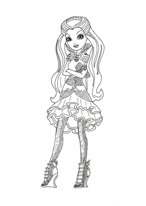 Coloriage Ever After High Coloriages à Imprimer Wonder Day