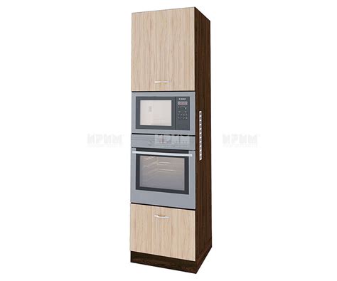 Колонен кухненски шкаф Сити ВА - 48 за фурна и микровълнова печка ...