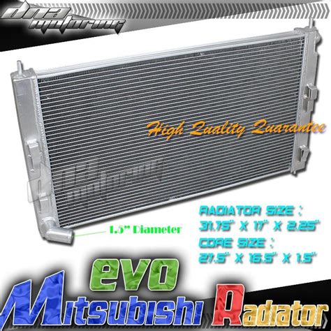 Buy Evo 10 X 08 Mr Gsr Se Dual Core Full Aluminum Radiator In Rowland Heights California Us