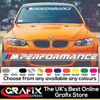 Bmw M Performance Aufkleber Decal E E E E X M M M Mittel