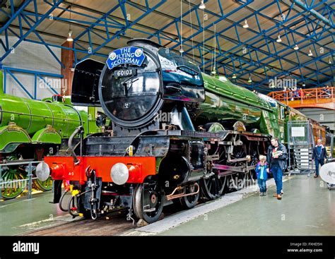 A3 Pacific No 60103 Flying Scotsman at the National Railway Museum in ...