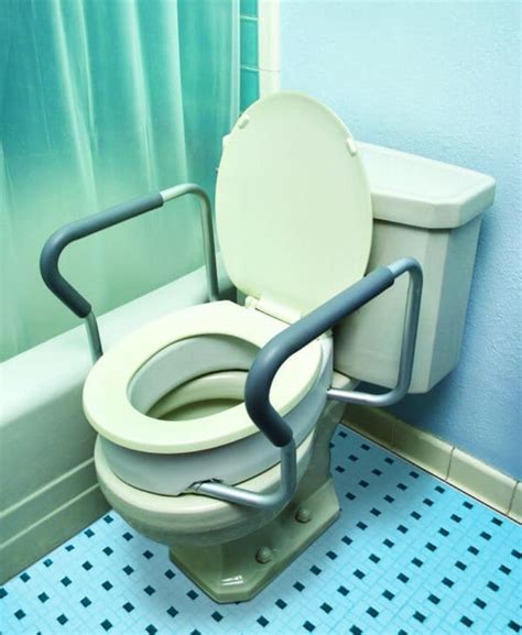 Toilet Seat Risers With Removable Arms - Homecare Express