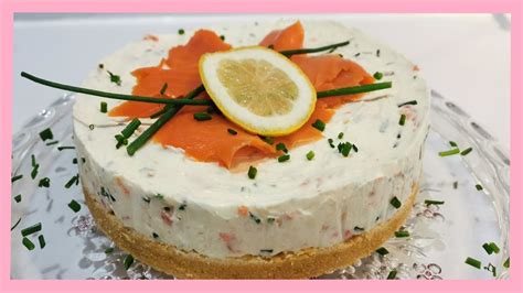 Cheesecake Au Saumon Fum Recette Facile Et Rapide Youtube