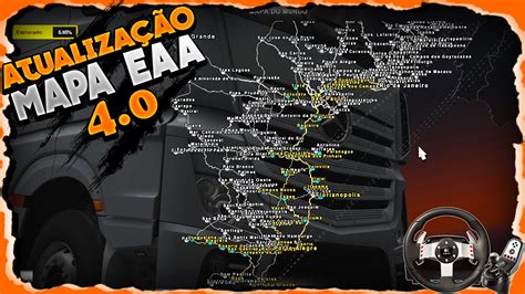 Euro Truck Simulator 2 Mapa EAA 4 0 Mais De 167 Cidades YouTube