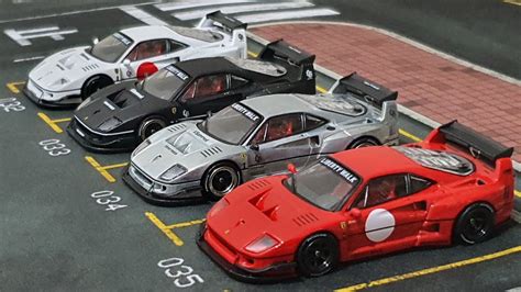 LBWK Ferrari F40 Unboxing Four Models From INNO64 YouTube