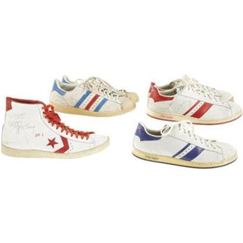 1970's Philadelphia 76'ers Game Worn Sneakers