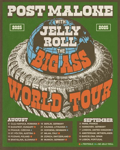 Post Malone Announces Uk And European Dates For His Big Ass World Tour