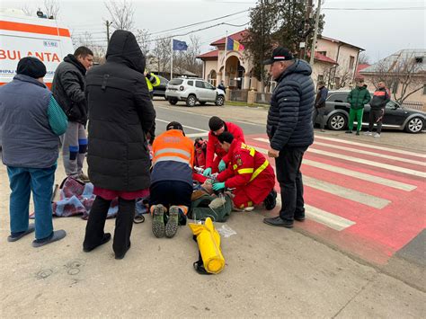 Tragedie la Galați Un bărbat a murit lângă trecerea de pietoni FOTO