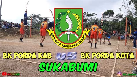 Bk Porda Kota Vs Bk Porda Kab Sukabumi Tarkam Desh Vs Gempas