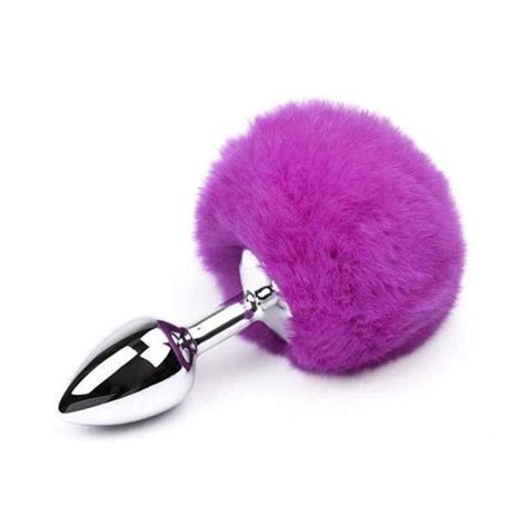 STIMULATEUR PLUG CHAPELET Purple Vibromasseur Anal Pour Adulte