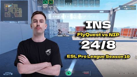 Cs Pov Flyquest Ins Vs Nip Vertigo Esl Pro League Season