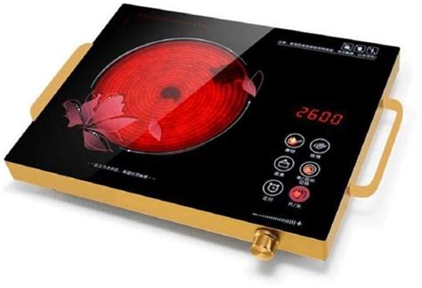 Infrared Cooker Electric Hot Plate For Cooking Dual Control Infrared Cooktop Portable