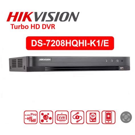 HIKVISION CCTV DVR 8 Channel Digital Video Recorder Decorder Turbo HD