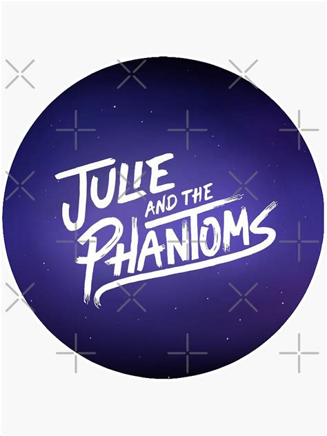 "Julie And The Phantoms ® Merch Circle" Sticker for Sale by Halla-Merch | Redbubble