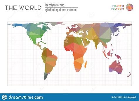 Vector Map Of The World Stock Vector Illustration Of Growth 162192210