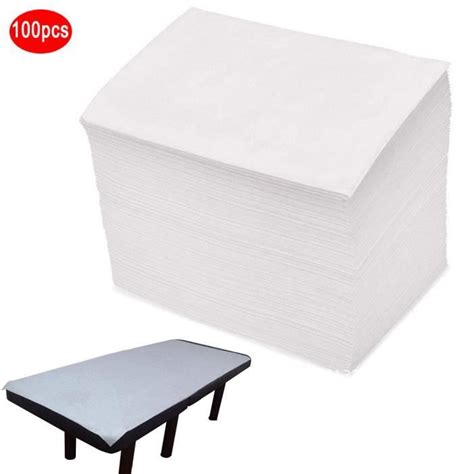 Pcs Housse Jetable Pour Table De Massage Annefly Draps De Lit En