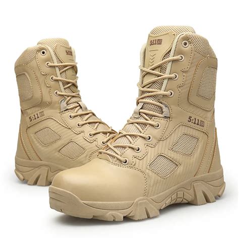 Big Size 39 47 Desert Tactical Mens Boots Wear Resisting Army Boots Men