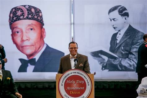 Nation Of Islam Leader Louis Farrakhan Speaks In Detroit Sunday