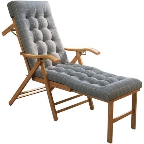 LIWI Chaise Longue HAIYU Fauteuil Inclinable De Balcon En Bois