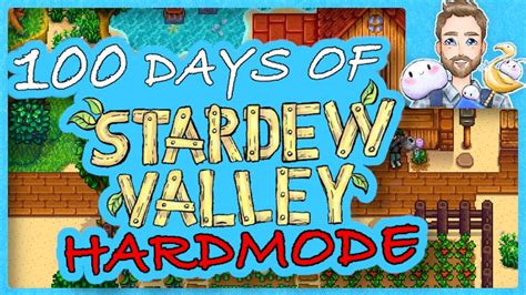 100 Days Of Stardew Valley But Its On Hardmode Part 1 Youtube