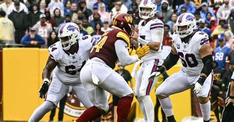 Bills Vs Commanders Analysis Neutralizing Washington’s D Line Buffalo Rumblings