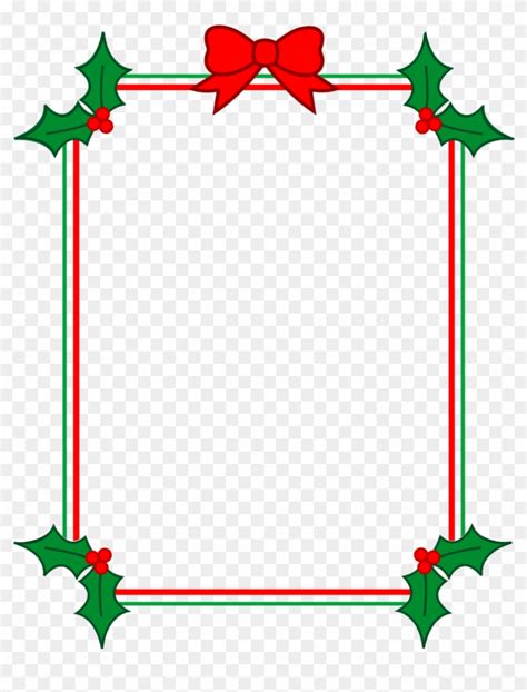 Free Printable Christmas Clip Art Summer Clipart - Christmas Borders ...