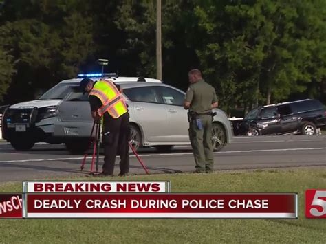 Police Chase Ends In Fatal Crash